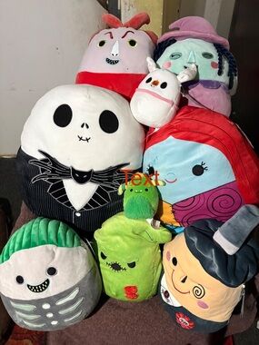 SquishMallow Nightmare Before Christmas Plush Collection
